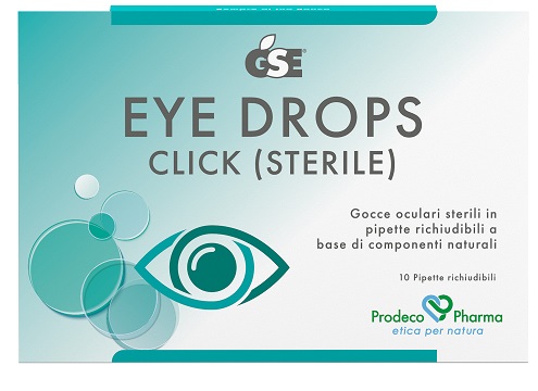 GSE EYE DROPS CLICK GOCCE OCULARI 10 PIPETTE 0,5 ML - Farmacia Castello Srl