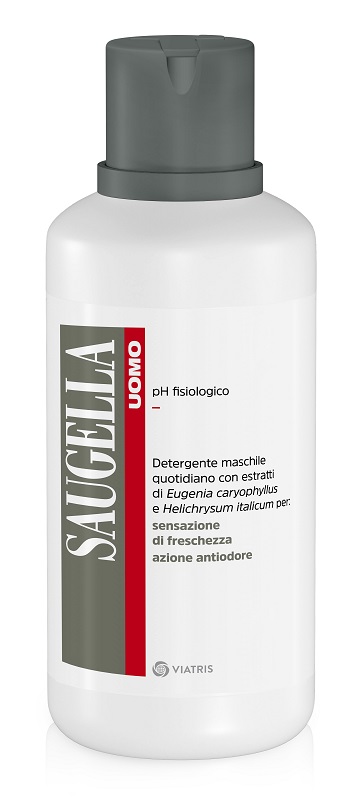 SAUGELLA UOMO PH FISIOLOGICO DETERGENTE MASCHILE 500 ML - Farmacia Castello Srl