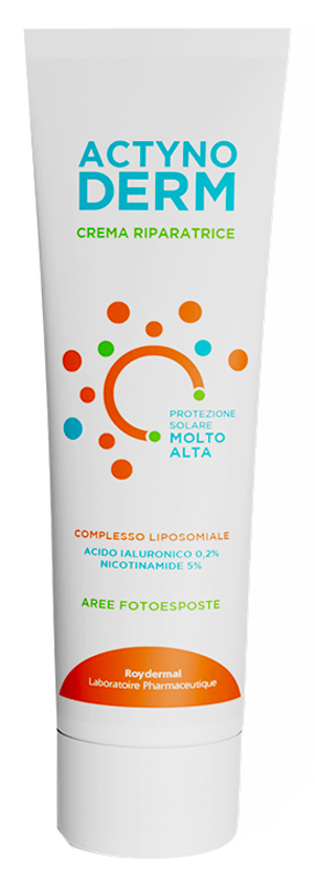 ACTYNODERM CREMA RIPARATRICE AREE FOTOESPOSTE PROTEZIONE SOLARE MOLTO ALTA 30 ML - Farmacia Castello Srl