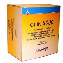CLIN 4000 LASSATIVO 30 BUSTINE MONOUSO 10 G SENZA ZUCCHERO - Farmacia Castello Srl