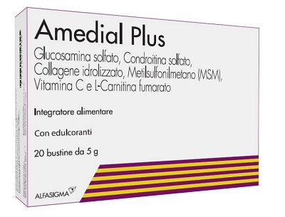 AMEDIAL PLUS 20 BUSTINE 5 G - Farmacia Castello Srl