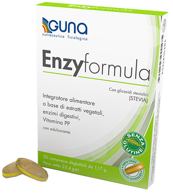 ENZYFORMULA 20 COMPRESSE DEGLUTIBILI - Farmacia Castello Srl