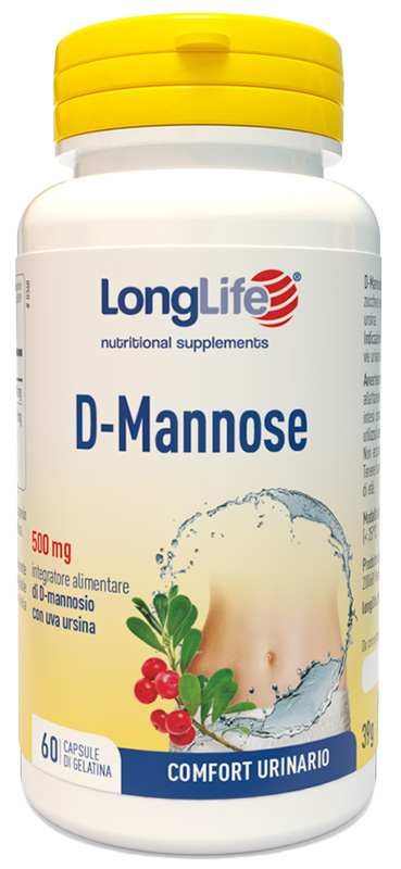 LONGLIFE D-MANNOSE 60 CAPSULE - Farmacia Castello Srl