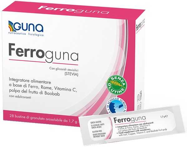 FERROGUNA 28 BUSTINE - Farmacia Castello Srl
