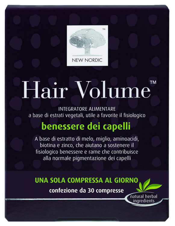 HAIR VOLUME INTEGRATORE ALIMENTARE BLISTER 30 COMPRESSE - Farmacia Castello Srl