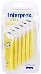 INTERPROX PLUS MINI GIALLO 6 PEZZI - Farmacia Castello Srl