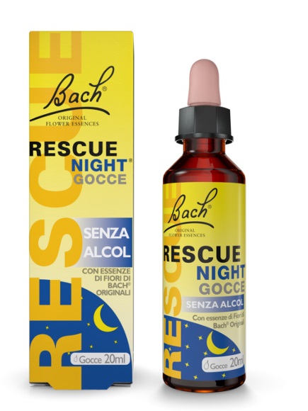 RESCUE ORIGINAL NIGHT SENZA ALCOL GOCCE 20 ML - Farmacia Castello Srl