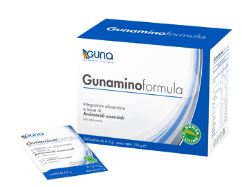 GUNAMINOFORMULA 24 BUSTINE 156 G - Farmacia Castello Srl