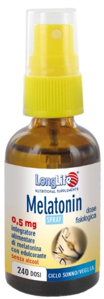 LONGLIFE MELATONIN SPRAY 0,5MG 30 ML - Farmacia Castello Srl