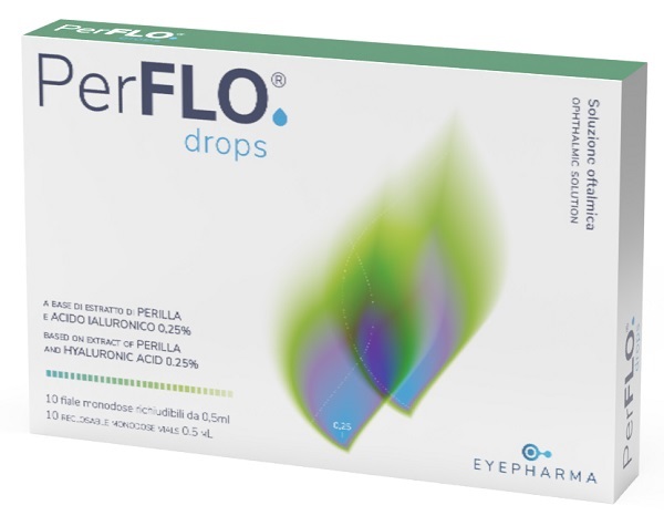 PERFLO DROPS GOCCE OCULARI 10 FIALE MONODOSE - Farmacia Castello Srl