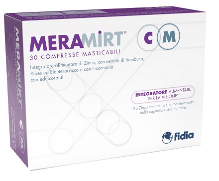 MERAMIRT CM 30 COMPRESSE MASTICABILI - Farmacia Castello Srl