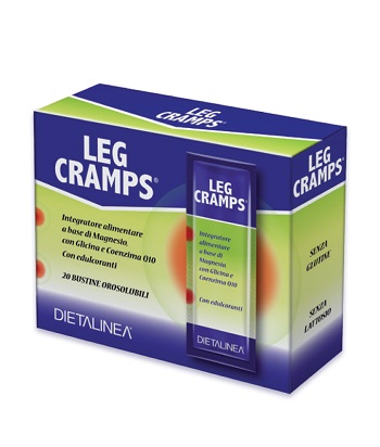 LEG CRAMPS 20 BUSTINE OROSULUBILI DIETALINEA 25 G - Farmacia Castello Srl