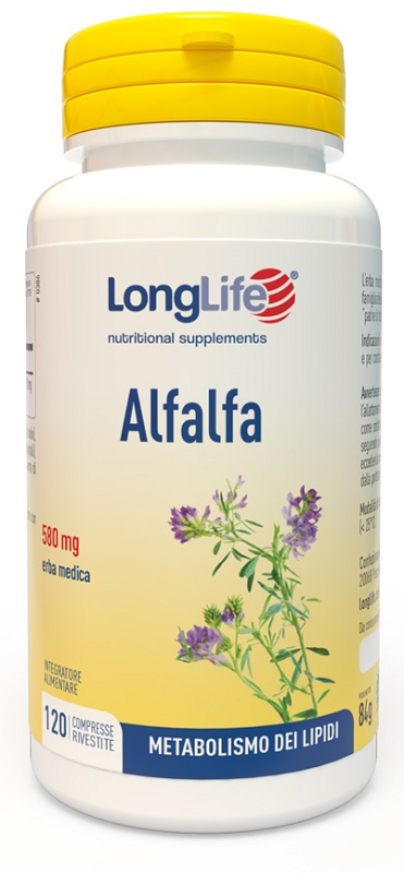 LONGLIFE ALFALFA 120 COMPRESSE RIVESTITE - Farmacia Castello Srl