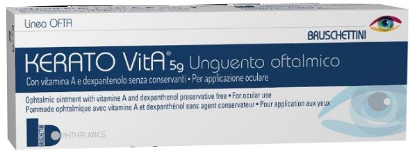 UNGUENTO OFTALMICO KERATO VITA 5 G - Farmacia Castello Srl