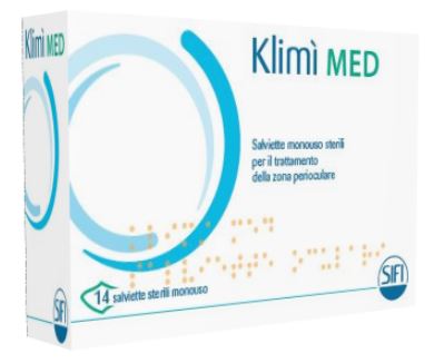 KLIMI' MED 14 SALVIETTINE DETERGENTI MONOUSO STERILI PER L'IGIENE OCULARE - Farmacia Castello Srl