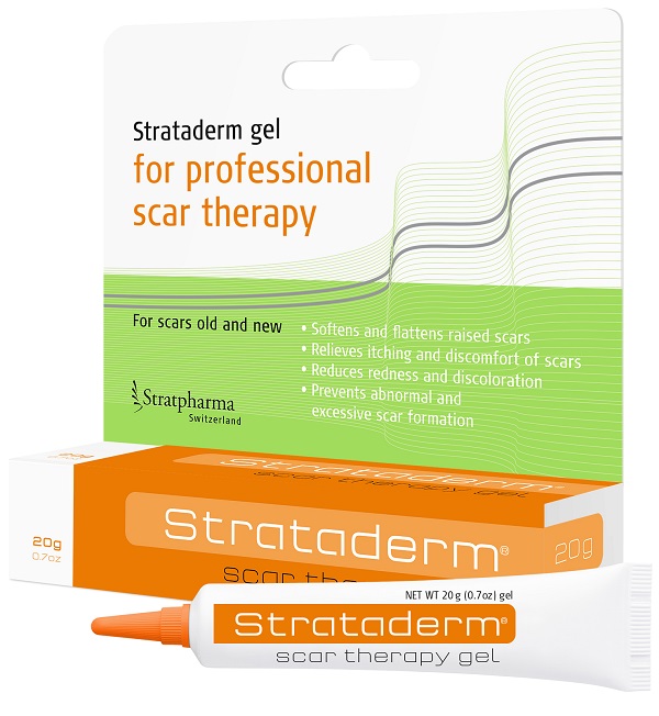 GEL AL SILICONE PER IL TRATTAMENTO DELLE CICATRICI STRATADERM 20G - Farmacia Castello Srl