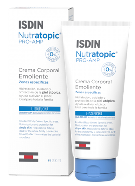 NUTRATOPIC PRO-AMP CREMA CORPO EMOLLIENTE 200 ML - Farmacia Castello Srl