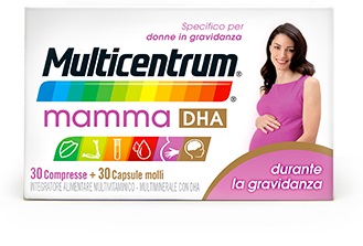 MULTICENTRUM MAMMA DHA 30 COMPRESSE + 30 CAPSULE - Farmacia Castello Srl