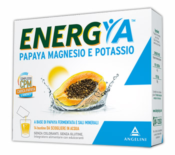 ENERGYA PAPAYA MAGNESIO POTASSIO 14 BUSTINE - Farmacia Castello Srl