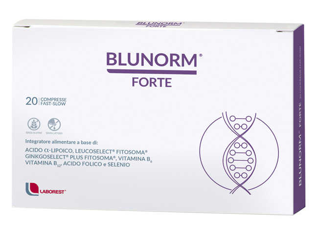 BLUNORM FORTE 20 COMPRESSE - Farmacia Castello Srl