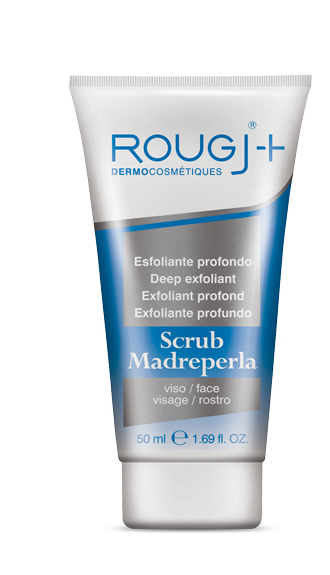 ROUGJ MASCHERA SCRUB MADREPERLA 50 ML - Farmacia Castello Srl