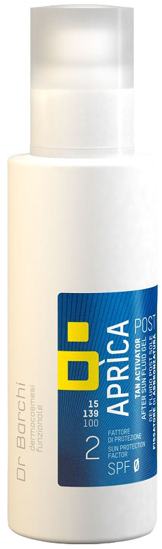 DR BARCHI APRICA POST GEL FLUIDO POST SOLE FISSATORE DI ABBRONZATURA 100 ML - Farmacia Castello Srl