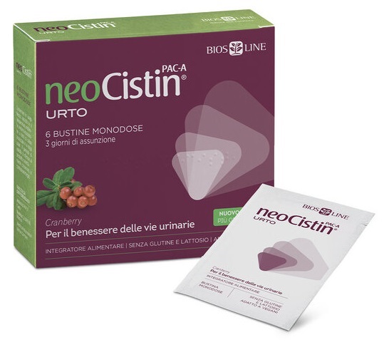 NEOCISTIN PAC A URTO 6 BUSTINE MONODOSE - Farmacia Castello Srl