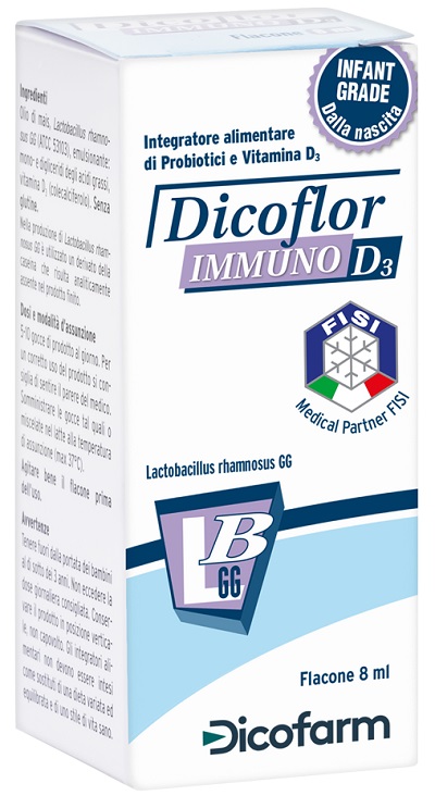DICOFLOR IMMUNO D3 8 ML FLACONE - Farmacia Castello Srl