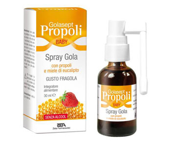GOLASEPT PROPOLI BABY SPRAY GOLA 30 ML - Farmacia Castello Srl