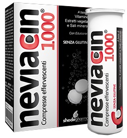 NEVIACIN 1000 20 COMPRESSE EFFERVESCENTI - Farmacia Castello Srl