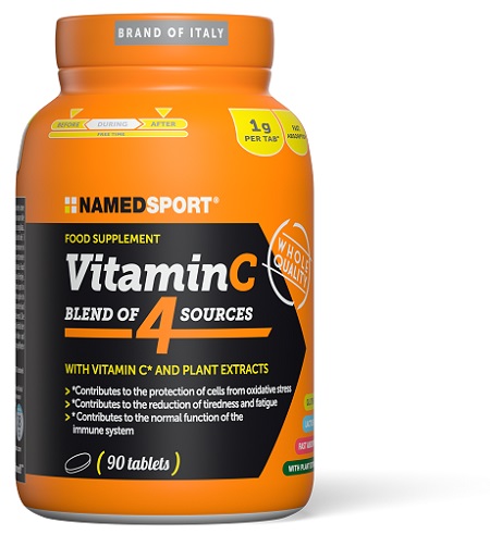 VITAMIN C 4 NATURAL BLEND 90 COMPRESSE - Farmacia Castello Srl