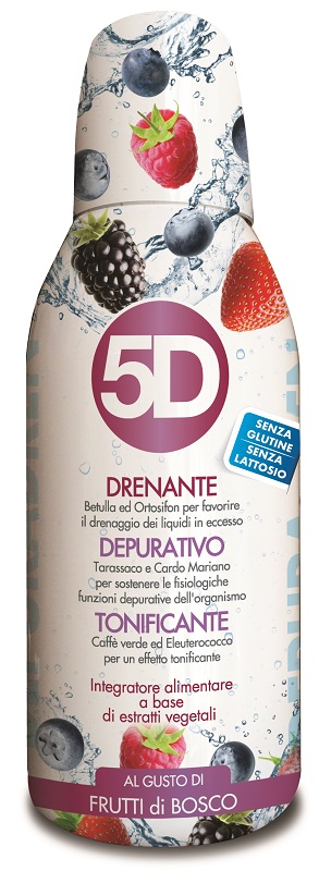 5D SLEEVERATO FRUTTI DI BOSCO 500 ML - Farmacia Castello Srl