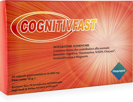 COGNITIVFAST 20 CAPSULE GASTRORESISTENTI DA 600 MG - Farmacia Castello Srl