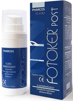 FLUIDO CONTROLLO POST ESPOSIZIONE DANNO ATTINICO FOTOKER POST PHARCOS 50 ML - Farmacia Castello Srl