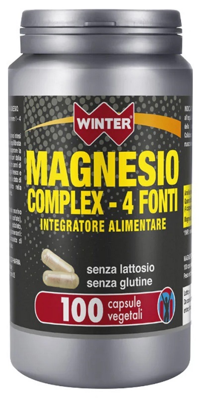 WINTER MAGNESIO COMPLEX 4 FONTI 100 CAPSULE VEGETALI - Farmacia Castello Srl