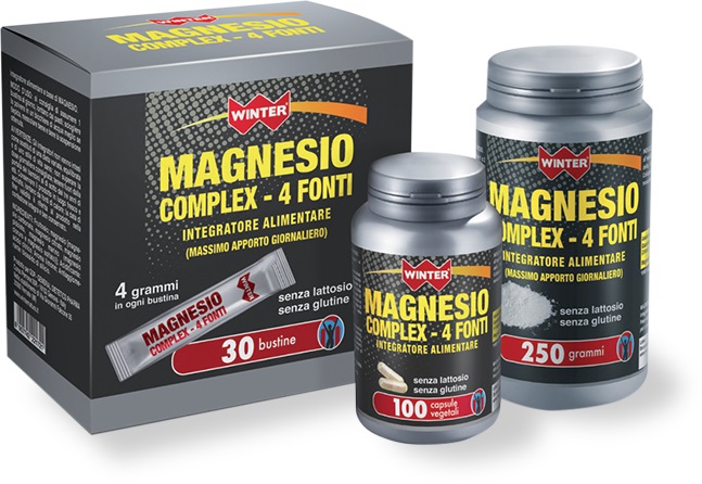 WINTER MAGNESIO COMPLEX 4 FONTI 250 G - Farmacia Castello Srl