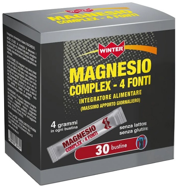 WINTER MAGNESIO COMPLEX 4 FONTI 30 BUSTINE - Farmacia Castello Srl