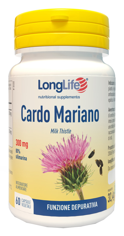 LONGLIFE CARDO MARIANO 60 CAPSULE - Farmacia Castello Srl