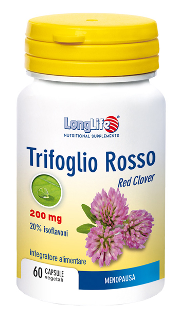 LONGLIFE TRIFOGLIO ROSSO 60 CAPSULE - Farmacia Castello Srl