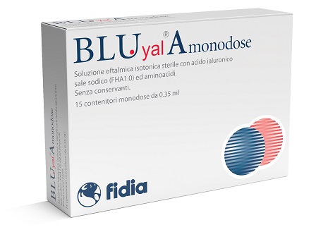BLU YAL A MONODOSE GOCCE OCULARI 15 FLACONCINI 0,35 ML - Farmacia Castello Srl