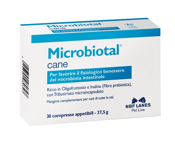 MICROBIOTAL CANE BLISTER 30 COMPRESSE APPETIBILI - Farmacia Castello Srl