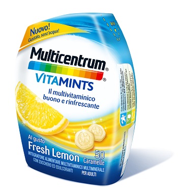 MULTICENTRUM VITAMINTS FRESH LEMON 50 CARAMELLE - Farmacia Castello Srl