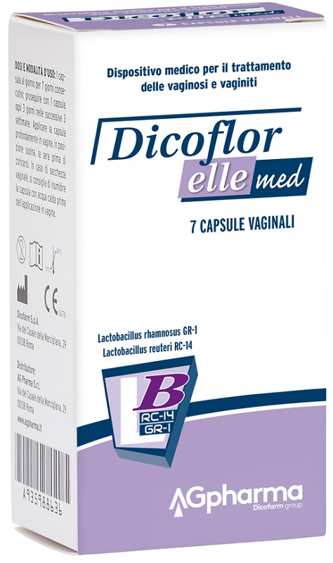 DICOFLOR ELLE MED 7 CAPSULE VAGINALI - Farmacia Castello Srl