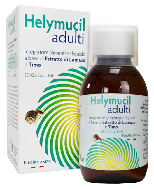 HELYMUCIL ADULTI ESTRATTO DI LUMACA E TIMO 150 ML - Farmacia Castello Srl