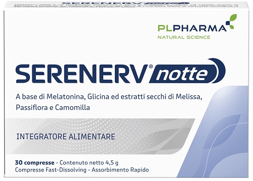 SERENERV NOTTE 30 COMPRESSE - Farmacia Castello Srl