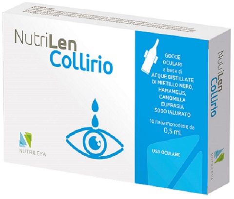 NUTRILEN COLLIRIO 10 FLACONCINI MONODOSE 0,5 ML - Farmacia Castello Srl