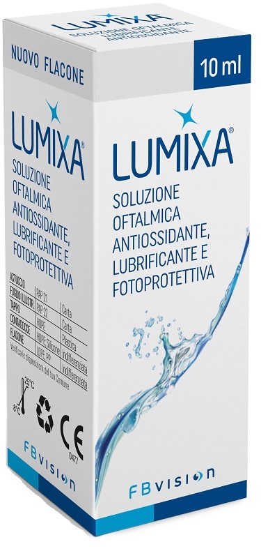 LUMIXA SOLUZIONE OFTALMICA LUBRIFICANTE ANTIOSSIDANTE 10 ML - Farmacia Castello Srl