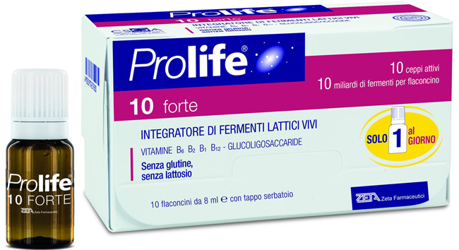 PROLIFE 10 FORTE 10 FLACONCINI DA 8 ML - Farmacia Castello Srl