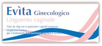 EVITA GINECOLOG UNGUENTO VAGINALE TUBO DA 30 G + 6 APPLICATORI VAGINALI MONOUSO - Farmacia Castello Srl