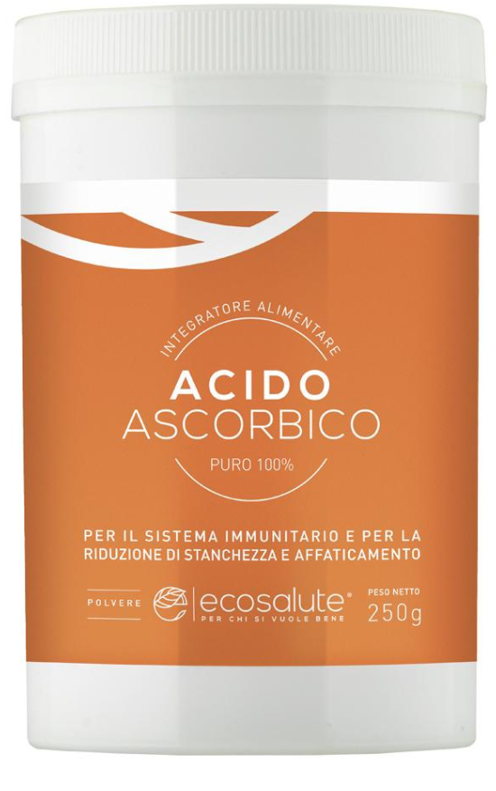 ACIDO ASCORBICO PURO 250 G - Farmacia Castello Srl